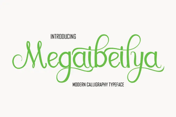 Megaibeilya Script Font