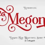Megona Serif Font