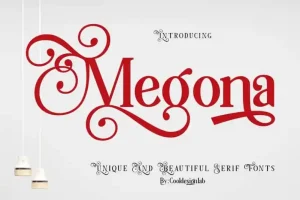 Megona Serif Font