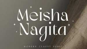 Meisha Nagita Font › Fontesk