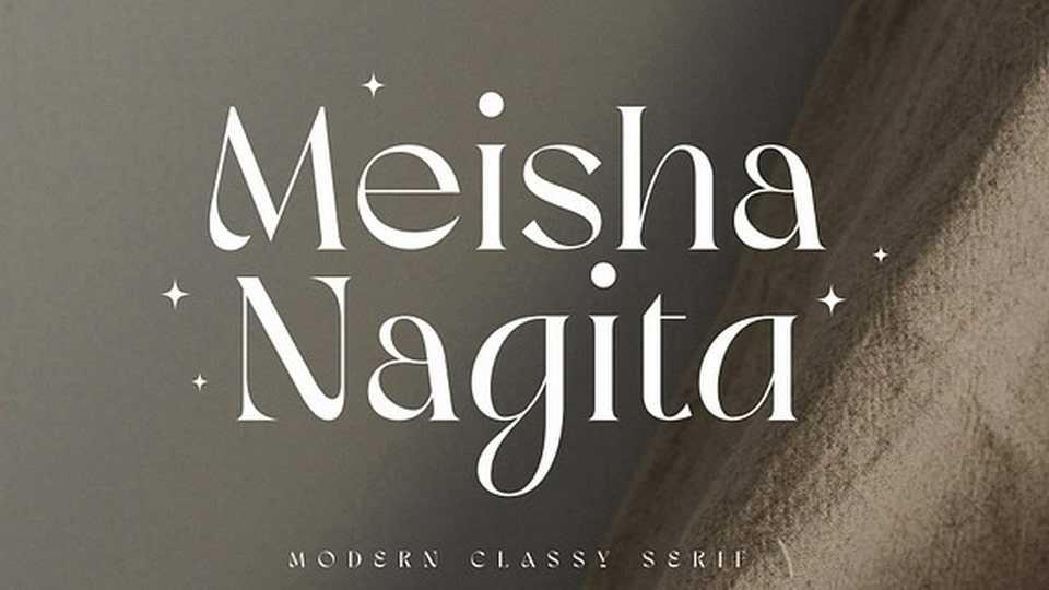 Meisha Nagita Font › Fontesk