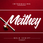 Meithey Bold Script Font