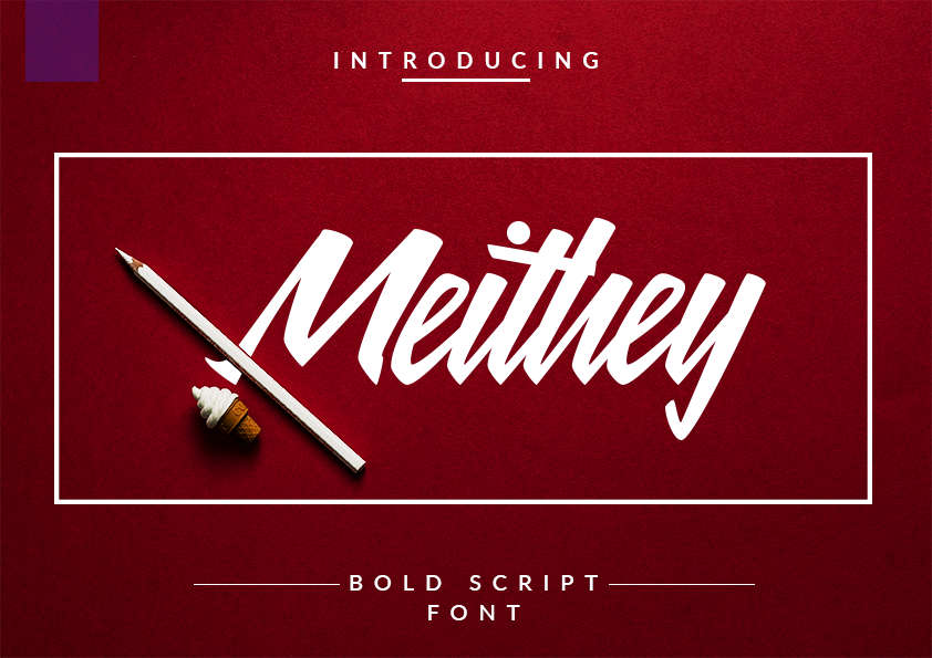 Meithey Bold Script Font