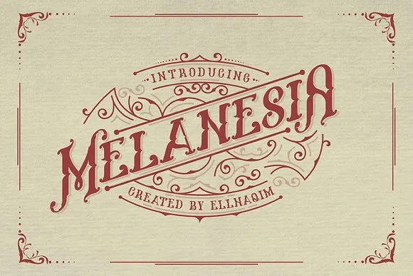 Melanesia Typeface