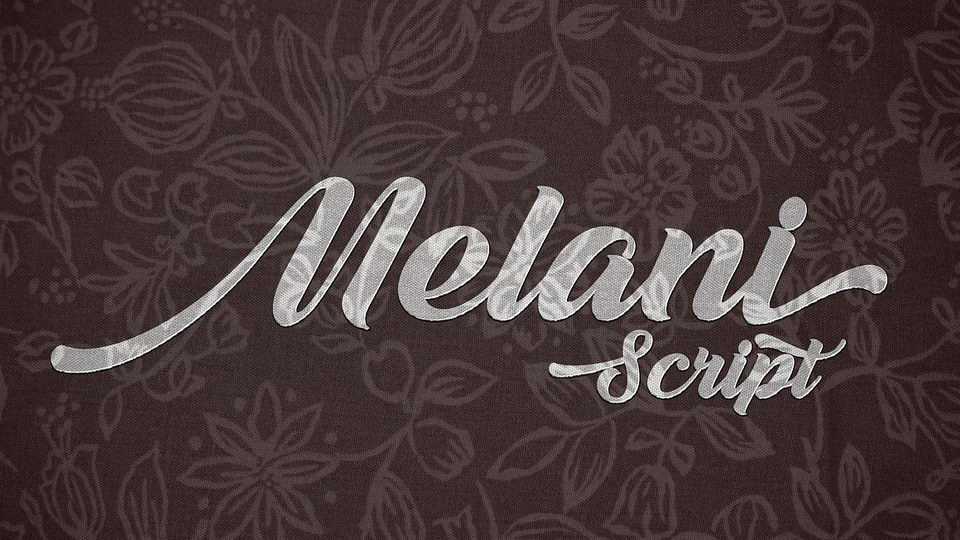 Melani Script Font › Fontesk