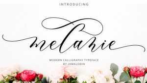 Melanie Script Font › Fontesk