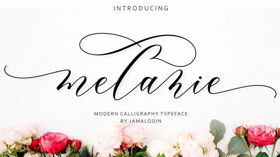Melanie Script Font › Fontesk