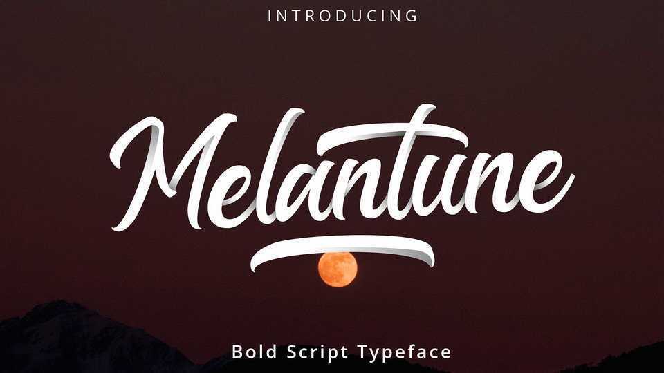 Melantune Script Font › Fontesk