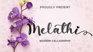 Melathi Script Font › Fontesk