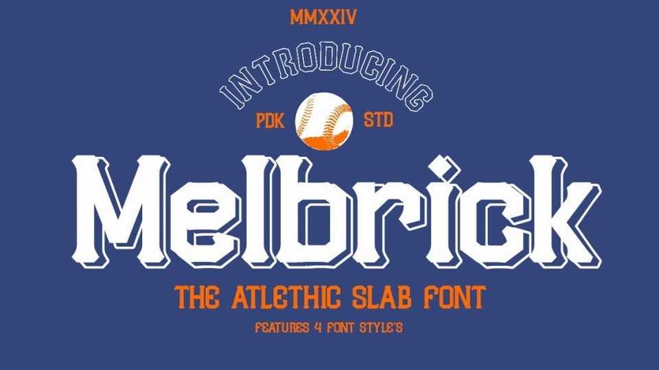 Melbrick Font › Fontesk