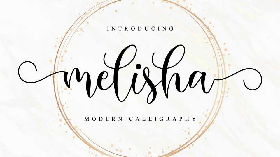 Melisha Script Font › Fontesk
