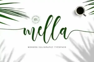 Mella Calligraphy Font