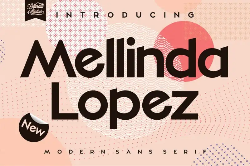 Mellinda Lopez Sans Serif Font