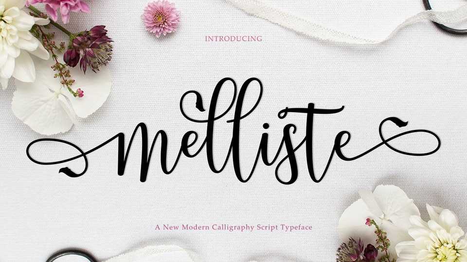 Melliste Script Font › Fontesk