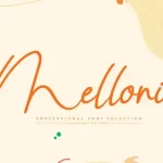 Mellonia Handwritten Font - Fonte Grátis Mellonia Handwritten Font