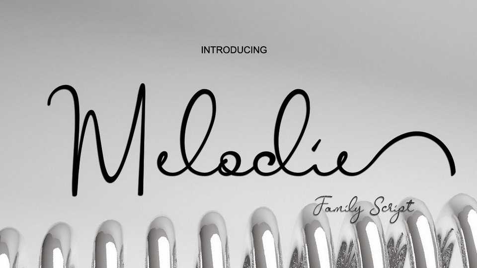 Melodie Script Font › Fontesk