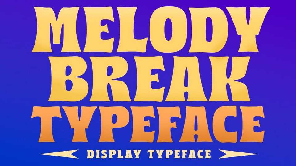 Melody Break Font › Fontesk