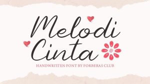 Melody Cinta Font › Fontesk