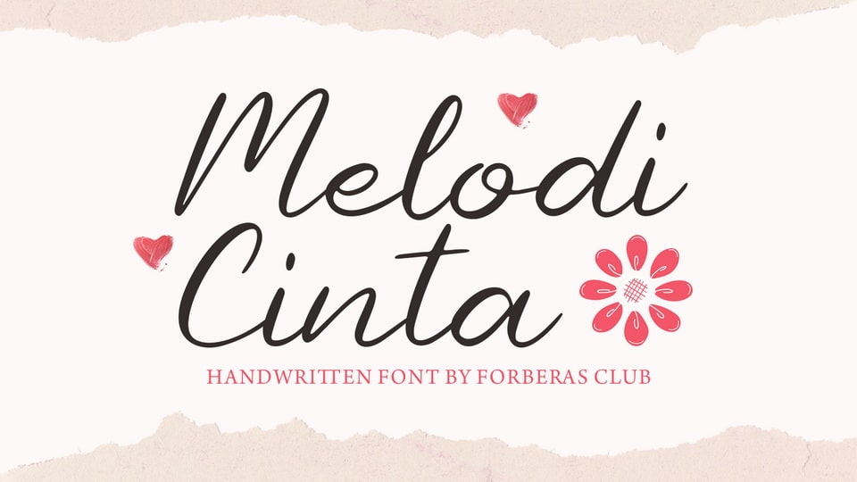 Melody Cinta Font › Fontesk