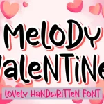 Melody Valentine Font