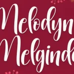 Melodyna Melginda Script Font