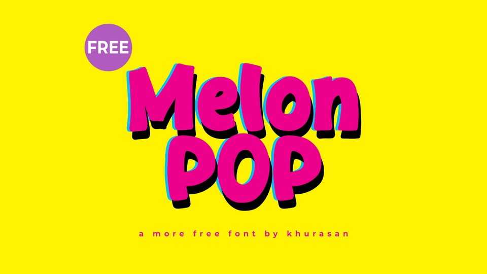 Melon Pop Font › Fontesk