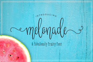Melonade Script Font