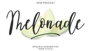 Melonade Script Font › Fontesk