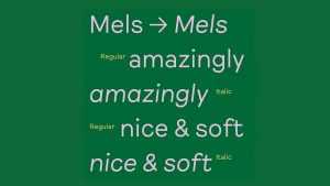 Mels Font › Fontesk