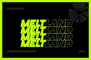 Meltland Sans Serif Font