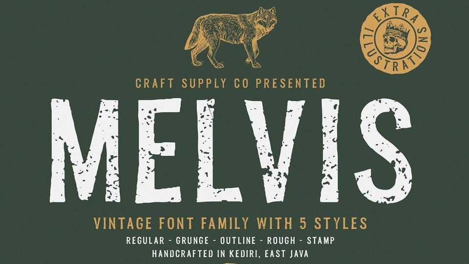 Melvis Typeface › Fontesk