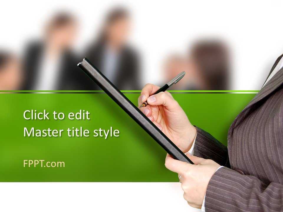 Memo PowerPoint Template
