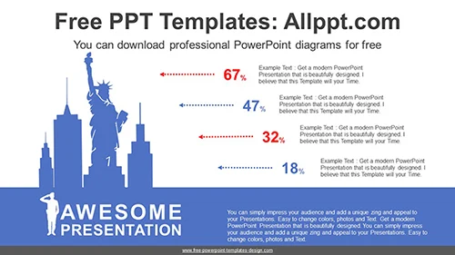 Memorial Day PowerPoint Diagram Template