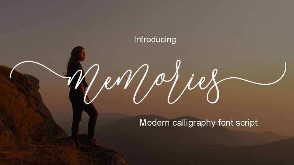 Memories Script Font › Fontesk