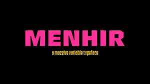 Menhir Font › Fontesk