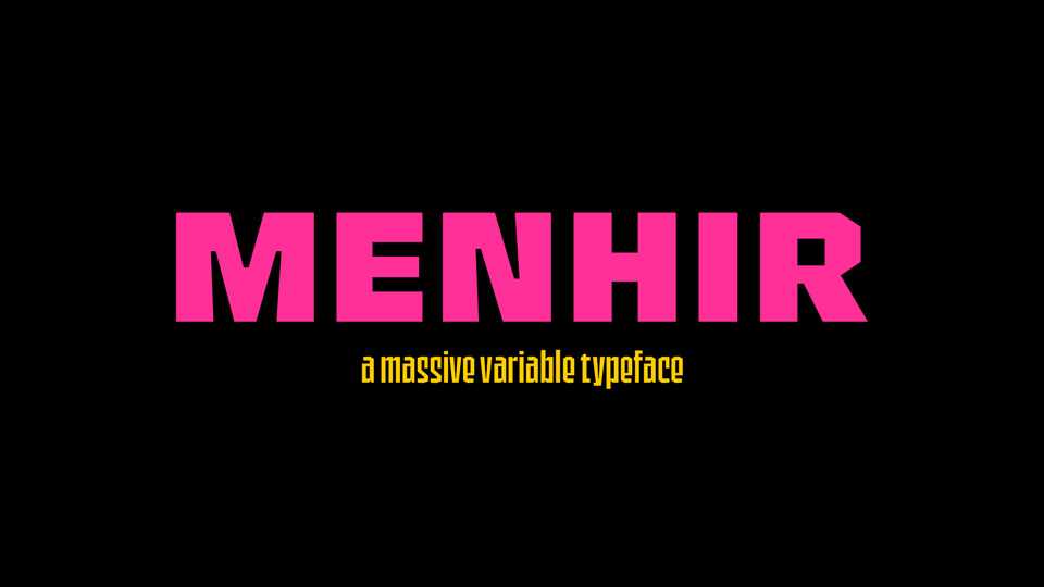 Menhir Font › Fontesk