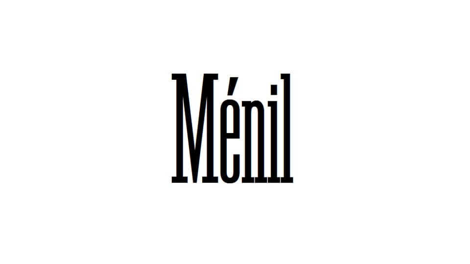 Ménil Font › Fontesk