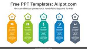 Men’s ties PowerPoint Diagram Template