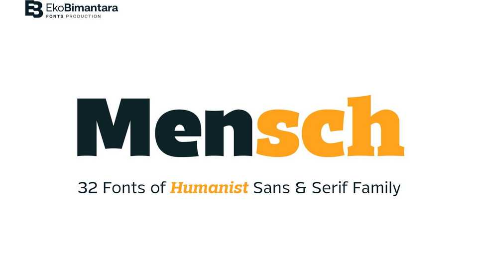 Mensch Font › Fontesk