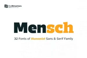 Mensch Sans Serif Font