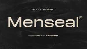 Menseal Font Family › Fontesk