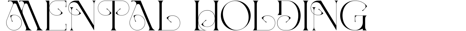 Mental Holding Font | 1001 Free Fonts