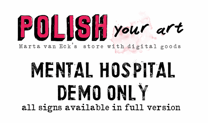 Mental Hospital Font