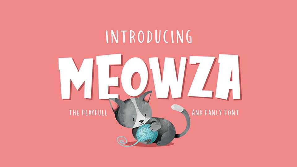 Meowza Font › Fontesk