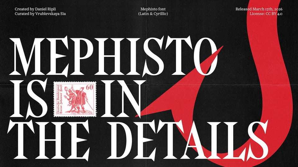 Mephisto Font › Fontesk
