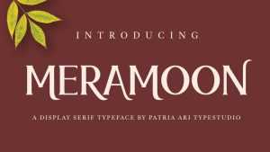 Meramoon Font › Fontesk