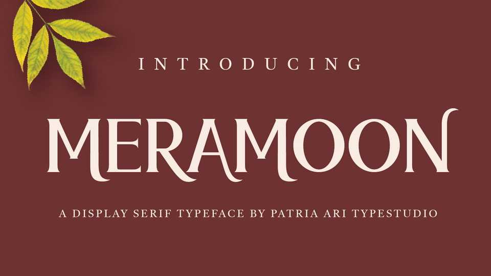 Meramoon Font › Fontesk