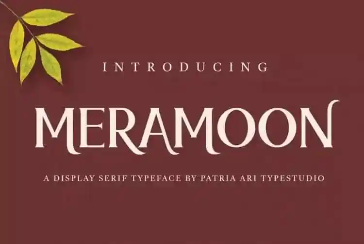 Meramoon Serif Font