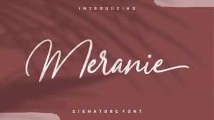 Meranie Font › Fontesk