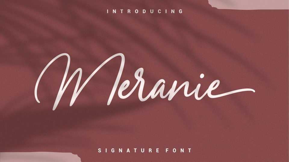 Meranie Font › Fontesk